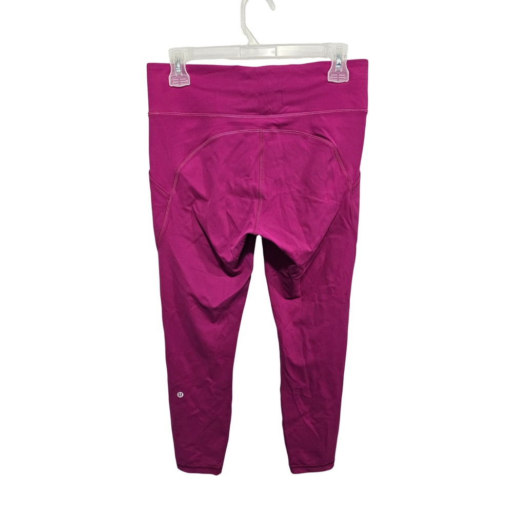 Lululemon Invigorate High-Rise Tight 25" Magenta Purple Leggings NWT Size 10 - Picture 8 of 10